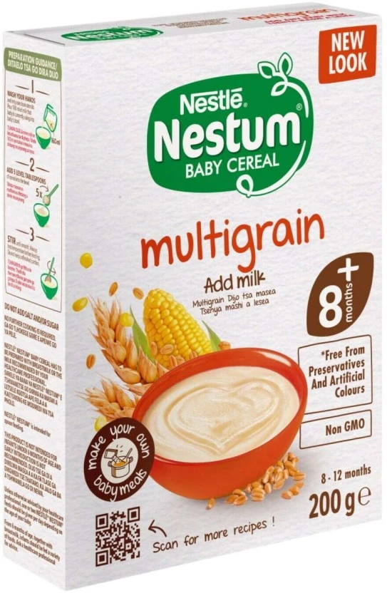 Nestle Nestum Stage 2 Multigrain Cereal 8+ Months 200 g - Image 2