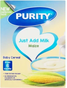 Purity Cereal 1st Foods Maize Gluten Free 6+ Months 200 g