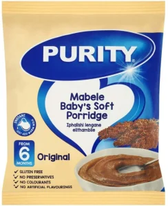 Purity Mabele Soft Porridge Infant Cereal 6+ Months 350 g