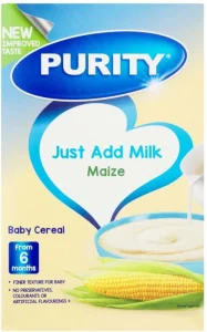 Purity Maize Baby Cereal With Milk 6+ Months 450 g