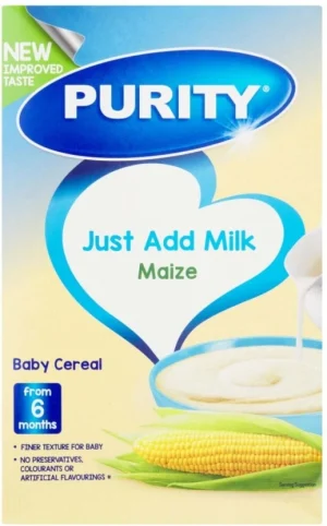 Purity Maize Baby Cereal With Milk 6+ Months 450 g