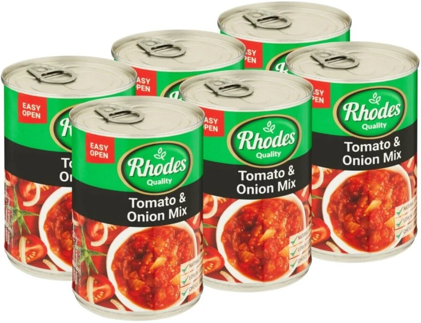 Rhodes Tomato And Onion Vegetables 6 x 410 g - Image 2