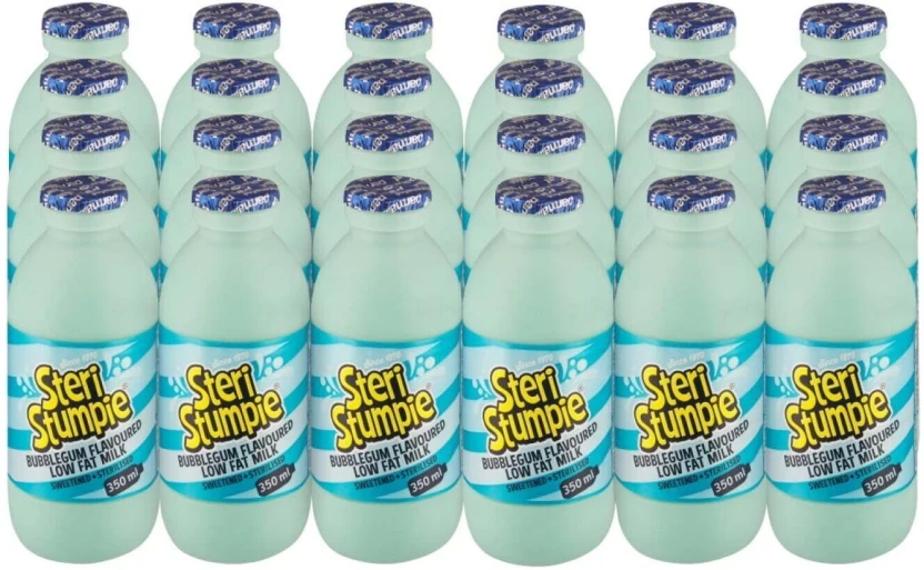 Steri Stumpie Bubblegum Flavoured Low Fat Milk 24 X 350 ml