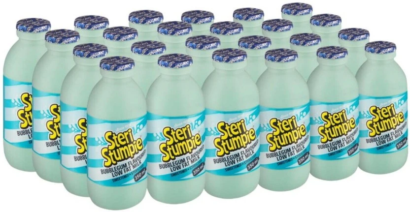 Steri Stumpie Bubblegum Flavoured Low Fat Milk 24 X 350 ml - Image 2