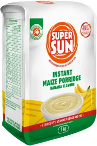 Supersun Instant Maize Porridge Banana Flavour 1 kg
