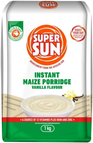 Supersun Instant Maize Porridge Vanilla Flavour 1 kg