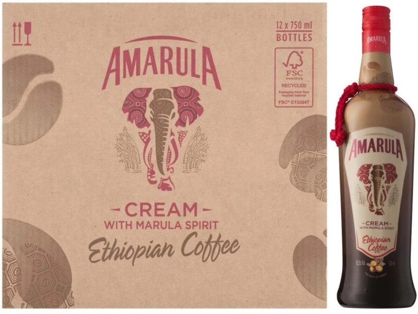 Amarula Ethiopian Coffee Cream Liqueur 12 x 750 ml - Image 3