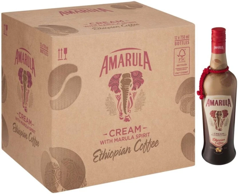 Amarula Ethiopian Coffee Cream Liqueur 12 x 750 ml - Image 4
