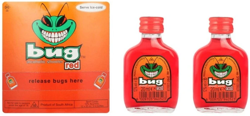 Bug Red Carrypack Liqueur 150 x 20 ml