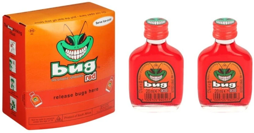 Bug Red Carrypack Liqueur 150 x 20 ml - Image 2