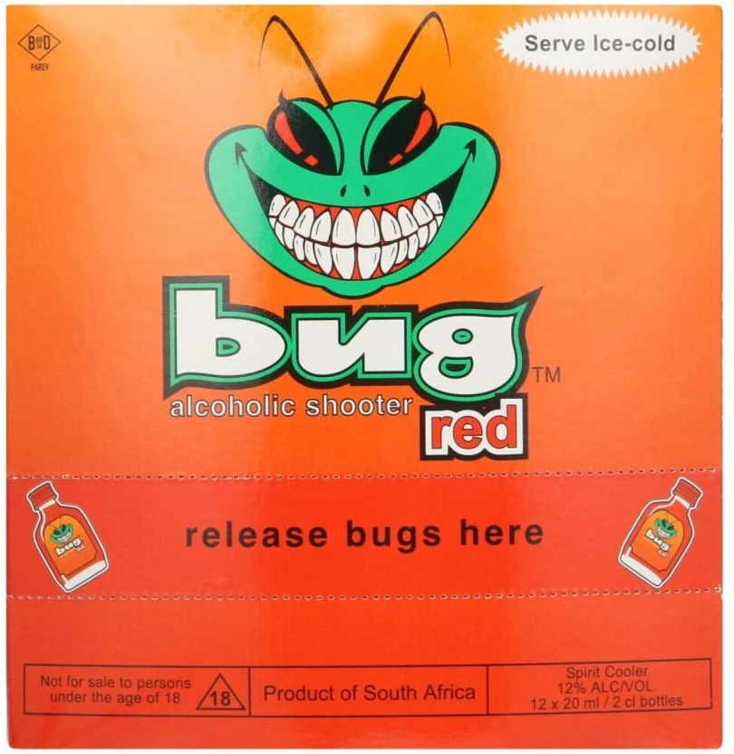 Bug Red Carrypack Liqueur 150 x 20 ml - Image 3