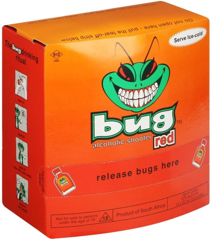Bug Red Carrypack Liqueur 150 x 20 ml - Image 4