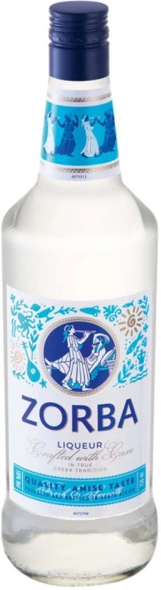 Zorba Ouzo Aperitif Liqueur 750 ml