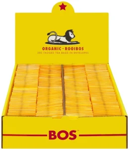 Bos Organic Tagged Envelope Rooibos Tea Bags 200