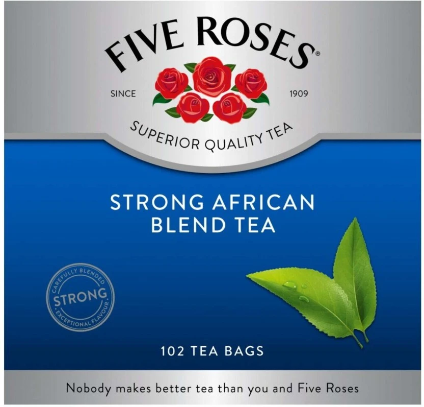 Five Roses Strong African Blend Black Tea 100
