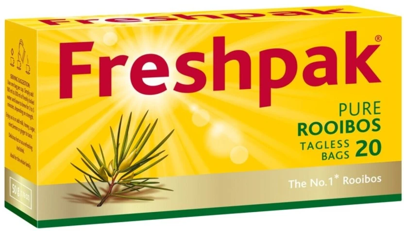 Freshpak Pure Rooibos Tea Bags 20 x 2.5 g - Image 2