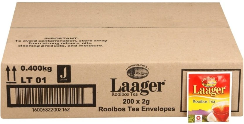 Laager Pure Rooibos Tea Bags 200