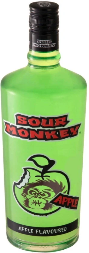 Sour Monkey Apple Liqueur 750 ml - Image 2