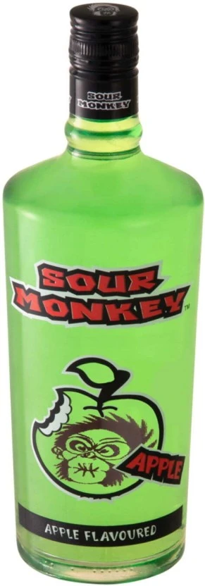 Sour Monkey Apple Liqueur 750 ml - Image 3