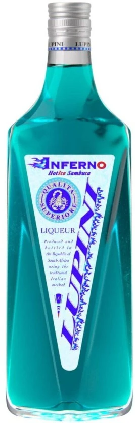 Lupini Sambuca Inferno Liqueur 750 ml