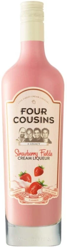 Four Cousins Srawberry Hills Cream Liqueur 12 x 500 ml