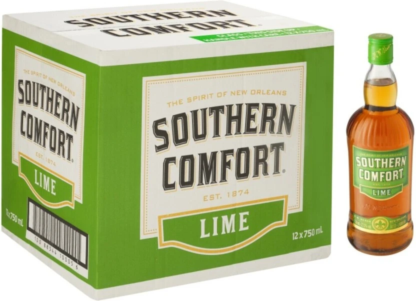 Southern Comfort Lime Liqueur 12 x 750 ml - Image 4