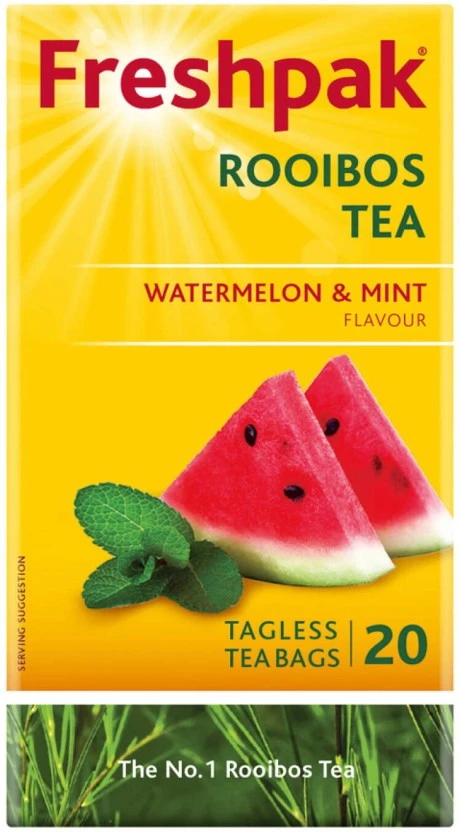 Freshpak Rooibos Watermelon Mint Flavoured Tea 20