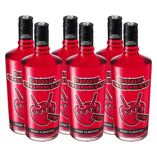 Sour Monkey Berry Liqueur 6 x 750 ml