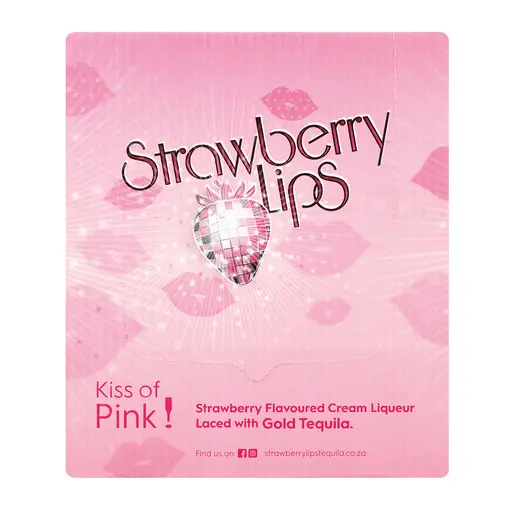 Strawberry Lips Cream Liqueur 6 x 750 ml