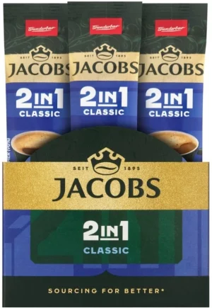 Jacobs Coffee 2 In 1 Classic Instant 20 X 12. 4 g