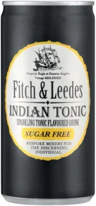 Fitch Leedes Indian Tonic Sparkling Drink 6 X Soft 200 ml