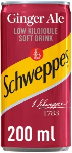 Schweppes Ginger Ale Soft Drink 200 ml
