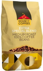 House Of Coffees Extra Special Blend Medium Roast Beans Coffee 1 kg