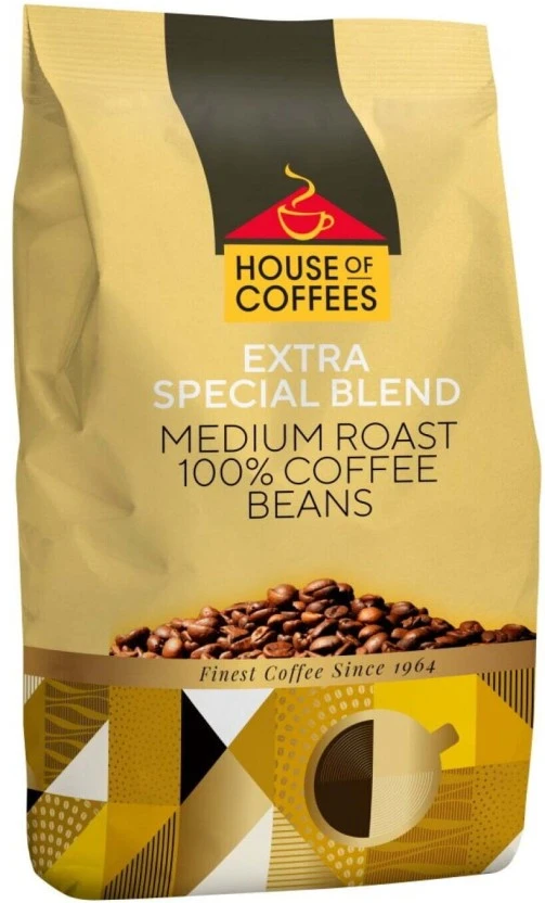 House Of Coffees Extra Special Blend Medium Roast Beans Coffee 1 kg