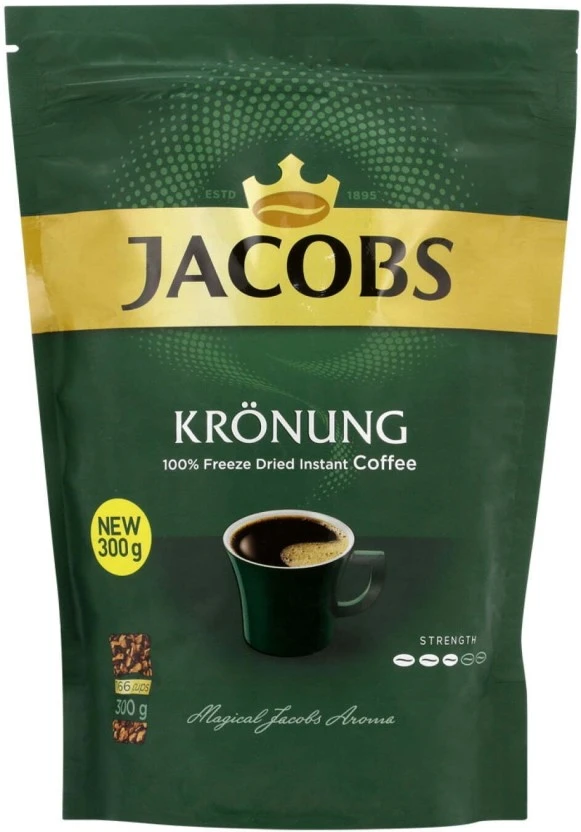 Jacobs Kronung Instant Coffee 9 X 300 g