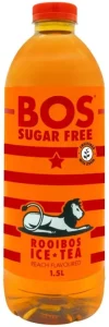 Bos Ice Tea Peach Sugar Free 1. 5 L