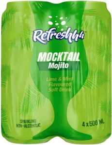 Refreshhh Mocktail Mojito 4 X 500 ml
