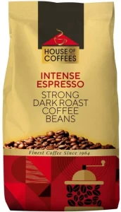 House Of Coffees Intense Espresso Beans Coffee 1 kg