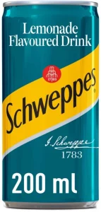 Schweppes Lemonade Drink 6 X 200 ml