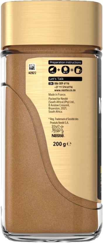 Nescafé Gold Espresso Blonde Instant Coffee 6 X 200 g - Image 4