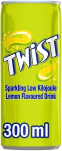 Twist Sparkling Low Kilojoules Lemon Drink 6 X 300 ml