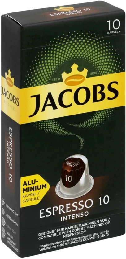 Jacobs Kronung Espresso Intenso Capsules Filter Coffee 0 g - Image 2