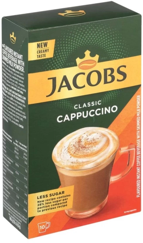 Jacobs Classic Cappuccino Instant Coffee 791 g - Image 2