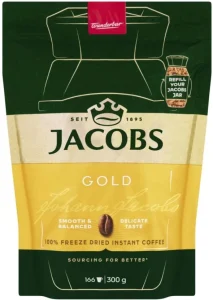 Jacobs Gold Smooth Mild Instant Coffee 300 g