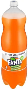 Fanta No Sugar Sparkling Orange Drink 6 X 25 L