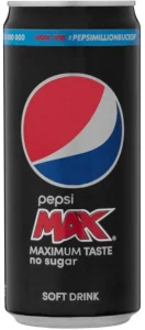 Pepsi Max Maximum Taste, No Sugar 24 X 300 ml