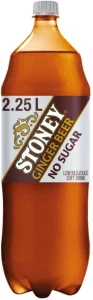 Stoney Ginger Beer No Sugar 6 X 2.25 L
