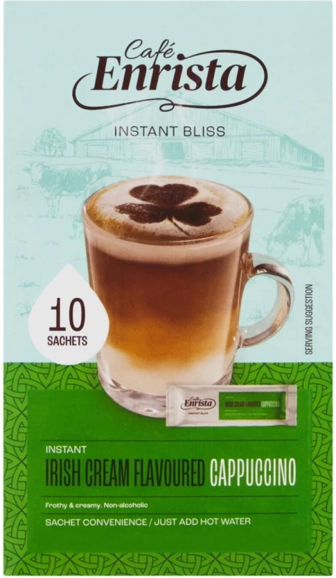 Cafe Enrista Irish Cream Cuppucino Instant Coffee 180 g