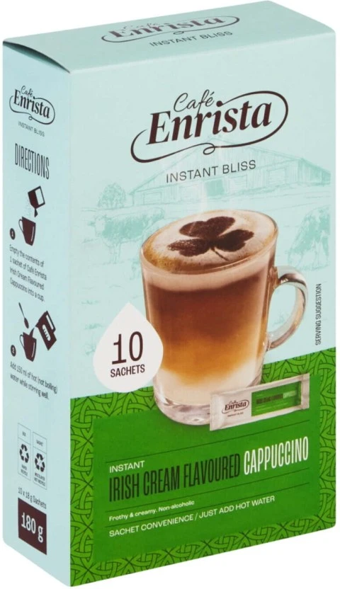 Cafe Enrista Irish Cream Cuppucino Instant Coffee 180 g - Image 2