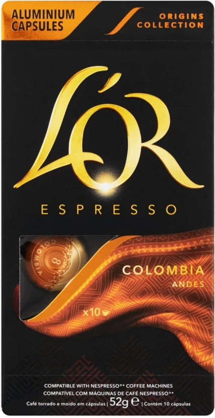 L'or Espresso Colombia Andes Filter Coffee 52 g